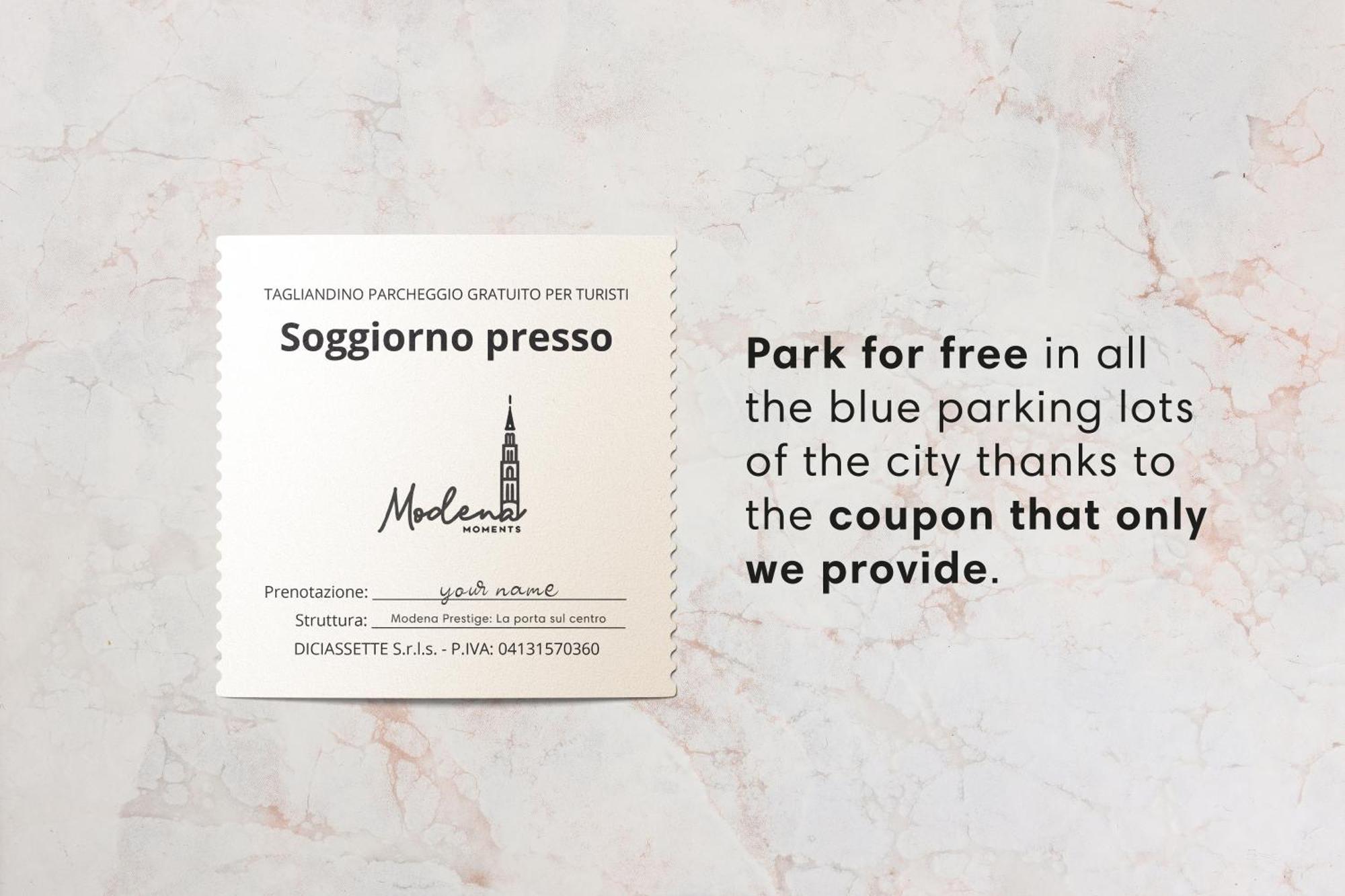 דירות Free Parking - Modena Prestige, La Porta Sul Centro מראה חיצוני תמונה